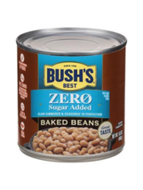 &#39;&#39;Bush&#39;s Best Baked Beans, Zero Sugar Added 15.8 Oz Case Of 6 &#39;&#39; - £13.39 GBP
