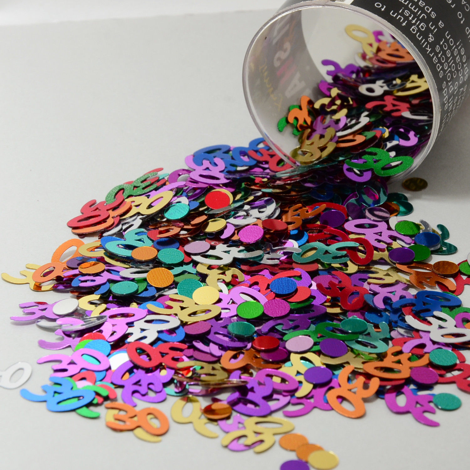 Confetti MultiShape Mix - 30 and Polkadot Mix - 1/2 Oz-Pounds - FREE SHIP (9002)