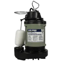 Blue Angel 1/3Hp 4,620Gph Cast Iron Vertical Float Switch Submersible Su... - €139,72 EUR