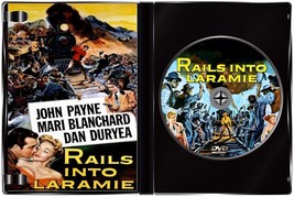 Rails into Laramie 1954 DVD - John Payne, Dan Duryea, Mari Blanchard - £9.16 GBP