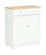 HOMCOM White Sideboard Buffet Cabinet for Home Kitchen &amp; Coffee Bar - $3,181.00 MXN