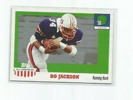 Bo Jackson (Auburn) 2005 Topps All American Football Card #59 - £3.92 GBP
