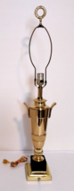 Vintage Solid Brass Table Lamp - £44.81 GBP
