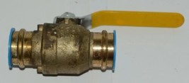 CMi 1 1/4 Inch Lead-Free Brass Full Port Ball Valve Cold Working Pressure - £24.71 GBP