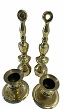 Baldwin Brass Polished Pair Of Single 1 Arm Wall Sconce Candle Holder &amp; ... - $28.04