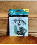 Next Style Iron-On Appliques 8 pcs Religious Patches SEALED - $417.61 MXN