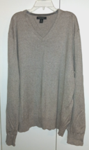 BANANA REPUBLIC LUXURY BLEND MEN'S V-NECK SILK/COTTON/CASHMERE SWEATER-X... - $18.99