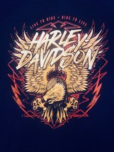 Harley-Davidson H-D T-Shirt 2018 Pueblo Colorado 5XL 100% Cotton Eagle Soldiers - $39.57