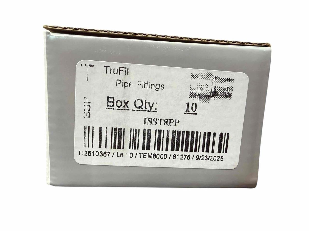 NEW 10 Pieces SSP TruFit Pipe Fittings ISST8PP 316 Pipe Plugs Item image 3