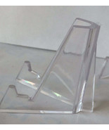 Bulk Pack Clear Plastic Chip Stand Medallion Coin Holder Easel 1.375&quot; - £4.39 GBP