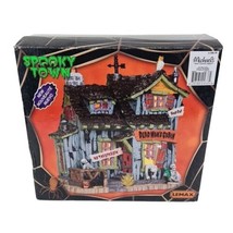  Halloween LEMAX RETIRED Dead Man&#39;s Cabin Spooky Town Collection Holiday 45676 - $29.99