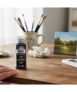 2 oz Acrylic Paint, Pure Black, Matte, Water-Based, 2 Ounce (Pack of 1) - $1.97