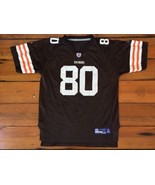 Vintage Reebok NFL Cleveland Browns #80 Winslow Brown Football Jersey Ad... - £37.84 GBP