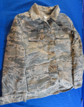 Usaf U.S. Air Force Abu Tiger Stripe Camo Maternity Utility Uniform Jacket Ms - £17.75 GBP