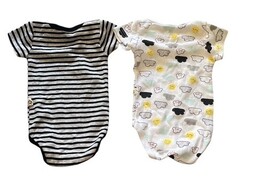 Baby Clothes Lot 6 Pc 0-3M Burt’s Bees Snugabye Organic Sleeper One Piece image 8