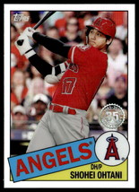 2020 Topps Chrome #85TC-7 Shohei Ohtani 1985 Topps Baseball EX-B115R1 - £15.82 GBP