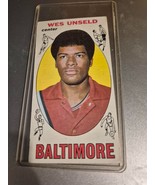 1969 Wes Unseld Rookie of the Year Tall Card  #56 - $19.94 CAD