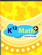 K12 Math Fifth Grade Lesson Guide Textbook  Homeschool / Online - £14.93 GBP