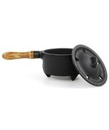 Cast Iron Cauldron or Incense Burner with Wood Handle! - $22.79 CAD