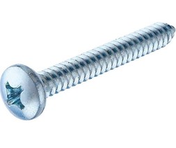 Hillman 5490 Pan Head Phillips Sheet Metal Screw #10 x 2-1/2 in., 4-Pack - £8.87 GBP