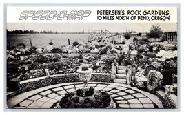 Peterson&#39;s Rock Gardens Bend Oregon OR Speed-o-Map U22 - $3.91