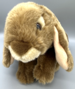 Vtg Animal Alley Plush Lop Ear Bunny Rabbit Tan Brown Realistic Toys R U... - $67.06