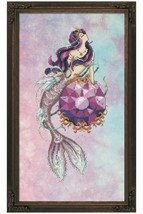 Sale! Complete Xstitch Materials Mermaid Treasures Amethyst By Bella Filipina - £59.13 GBP+