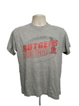 Rutgers University Football Adult Gray XS TShirt - £11.82 GBP