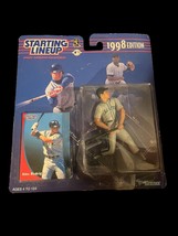 1998 Alex Rodriguez AROD Seattle Mariners Starting Lineup Figure Card Kenner MLB - £6.48 GBP