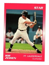 1989 Star #81 Bob Zeihen Fort Lauderdale Yankees - £2.39 GBP