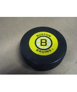 BOSTON BRUINS NHL OFFICIAL HOCKEY PUCK MADE IN SLOVAKIA VINTAGE INGLASCO... - $10.90 CAD