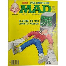 Mad Magazine No 258 October 1985 Goonies Special Computer Section Vintage - £11.79 GBP