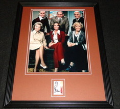 Ed Asner Signed Framed 11x14 Photo Display Mary Tyler Moore Show w/ cast - £50.54 GBP