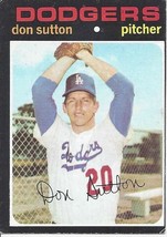1971 Topps Don Sutton 391 Dodgers EX - £6.29 GBP