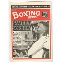 Boxing News Magazine October 2 1992 mbox3100/c  Vol 48 No.40 Sweet Sorrow - Whar - £3.12 GBP