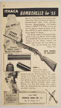 1955 Print Ad Ithaca Model 37 Deluxe Shotguns with Front Sights Ithaca,New York - £11.63 GBP