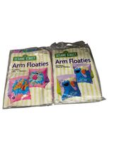 Vintage 2004 Rand Sesame Street Arm Floaties Zoe &amp; Rosita &amp; Cookie Monst... - $15.00