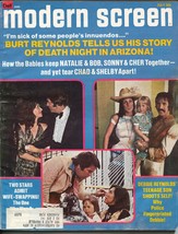 Modern Screen 7/1973-Sonny &amp; Cher-Sarah Miles-Burt Reynolds-VG - £37.69 GBP