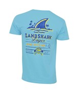 Landshark Men&#39;s Light Tee Shirt Blue - £30.65 GBP