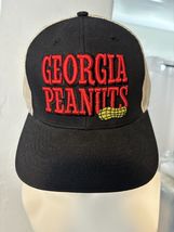 Georgia Peanuts Black &amp; Beige Baseball Hat SNAP-BACK TRUCKER New Without... - $12.00