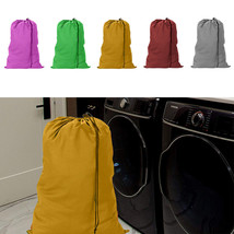 1 Laundry Bag Extra Large Washable Heavy Duty Hamper Drawstring College ... - £13.34 GBP