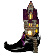 Witch Boot Haunted House Halloween Decor Light Sound Ghoulish Laughter 1... - £64.88 GBP