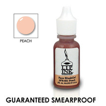 LIP INK Face Blush and Bronzing Gel - Peach  - £19.78 GBP