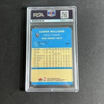 2004-05 Fleer Tradition #154 Aaron Williams Signed Card AUTO PSA Slabbed New Jer - £39.95 GBP
