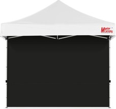 Mastercanopy Instant Canopy Tent Sidewall For 10X10 Pop Up Canopy, 1, Black - £26.37 GBP