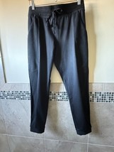 Fabletics Black Joggers SZ M  - $38.61