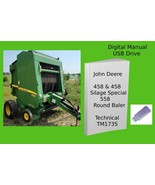 John Deere 458 458 Silage Special 558 Round Baler Repair Technical Manual - $23.74
