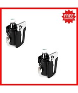 Compact 3-in-1 Drink and Phone Holder for Bicycles &amp; Scooters - Black, 2... - $31.67