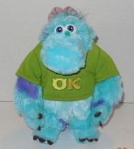 Disney Store Exclusive Monsters University SULLY 8&quot; plush Stuffed Toy - £11.59 GBP