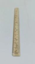 VINTAGE RULER RULE LIGNES / INCHES MINI 6" PLASTIC image 2